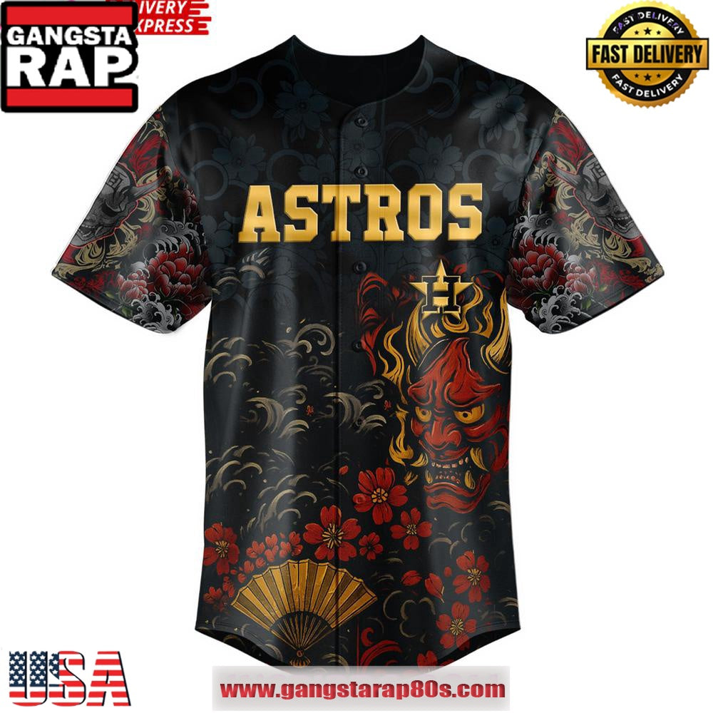 Yakuza x Houston Astros Limited Edition Baseball Jersey