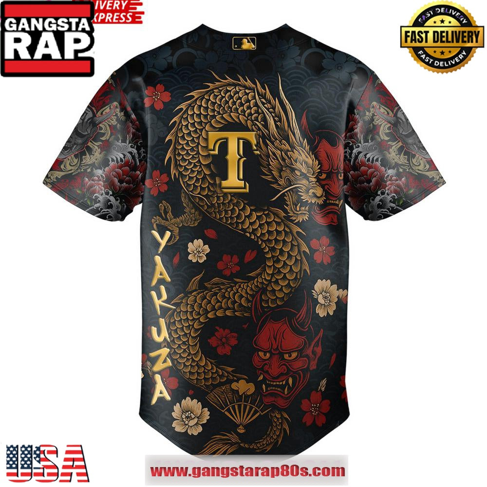 Yakuza x Texas Rangers Limited Edition Baseball Jersey