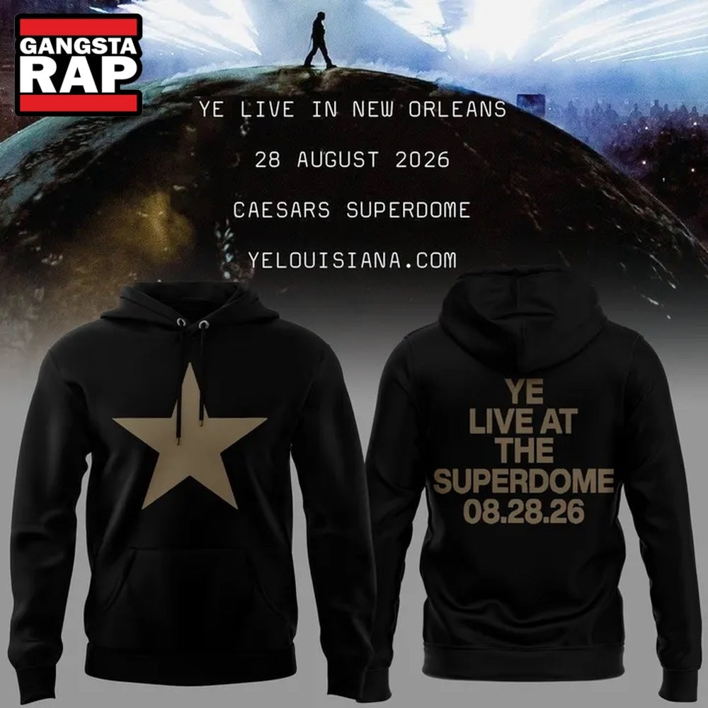 Ye Live Concert Tour At The Superdome 2026 Hoodie T-Shirt