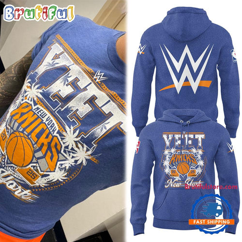Y.E.E.T x New York Knicks 3D All Over Print Limited Edition Hoodie