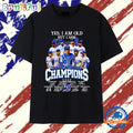 Yes I am old but I saw 2015 Kansas City Royals Champions thank you for the memories T Shirt