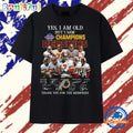 Yes I Am Old But I Saw Champions Redskins Signatures Graphic T Shirt