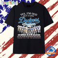Yes I’m Old But I Saw Dodgers Greatness Signatures Vintage T Shirt