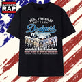 Yes I’m Old But I Saw Dodgers Greatness Signatures Vintage T Shirt