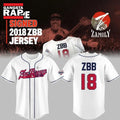Zac Brown Band Rare Signed Limited Edition Baseball Jersey , Music Fans Jersey Shirt