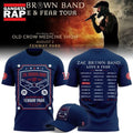 Zac Brown Band X Boston Red Sox Love & Fear Tour 2026 Fenway Park Limited Blue T Shirt , Music Trending 3D Shirt