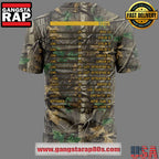 Zach Bryan Meadowlands 2025 Exclusive Version Camo T Shirt