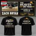 Zach Bryan With Heaven On Tour 2026 Dover T Shirt