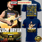 Zach Bryan x Michigan Wolverines Tour 2025 New Design Unisex Hoodie