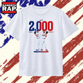 Zack Wheeler 2000 Career Strikeouts NY Mets and Philadelphia Phillies T Shirt