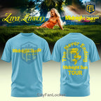 Zara Larsson Midnight Sun Tour 2026 Blue Hoodie
