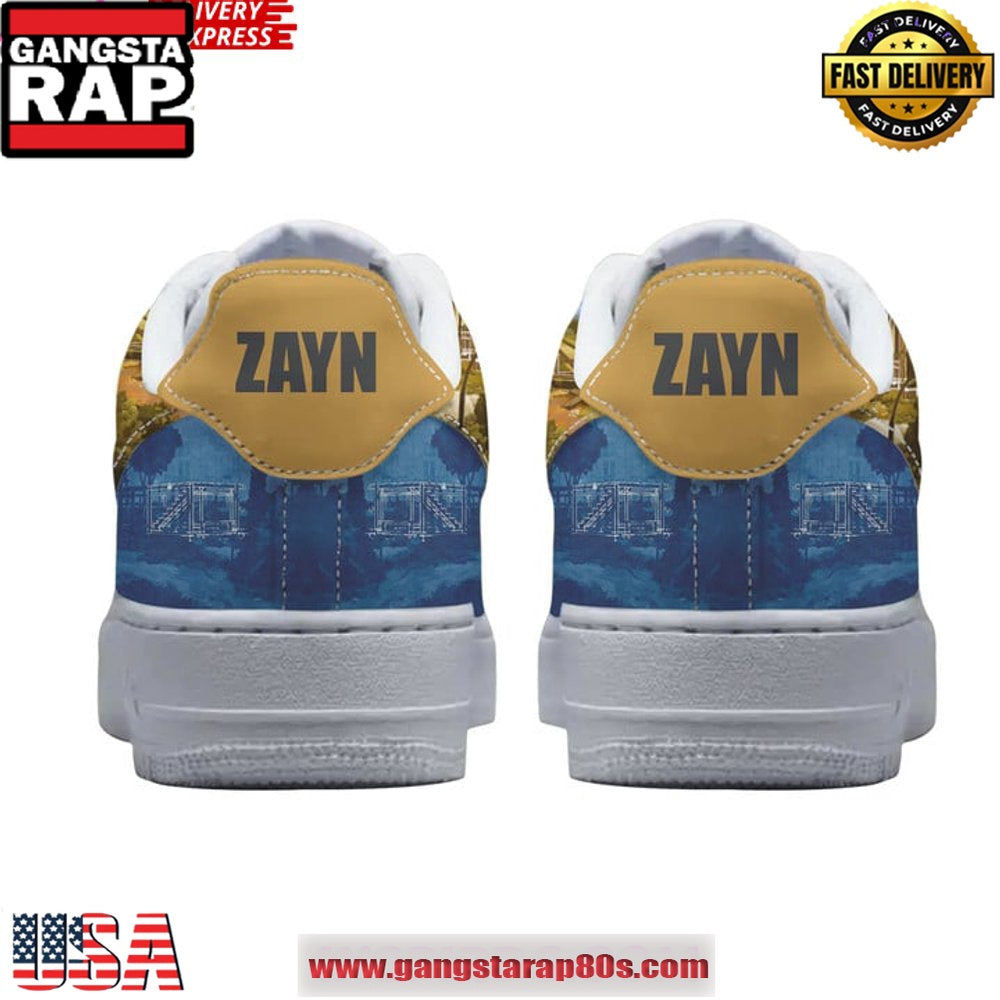 Zayn Room Under The Stairs Limited Edition Air Force 1 Sneakers Shoes