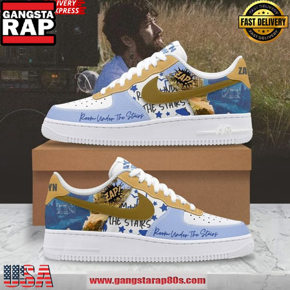 Zayn Room Under The Stairs Limited Edition Air Force 1 Sneakers Shoes
