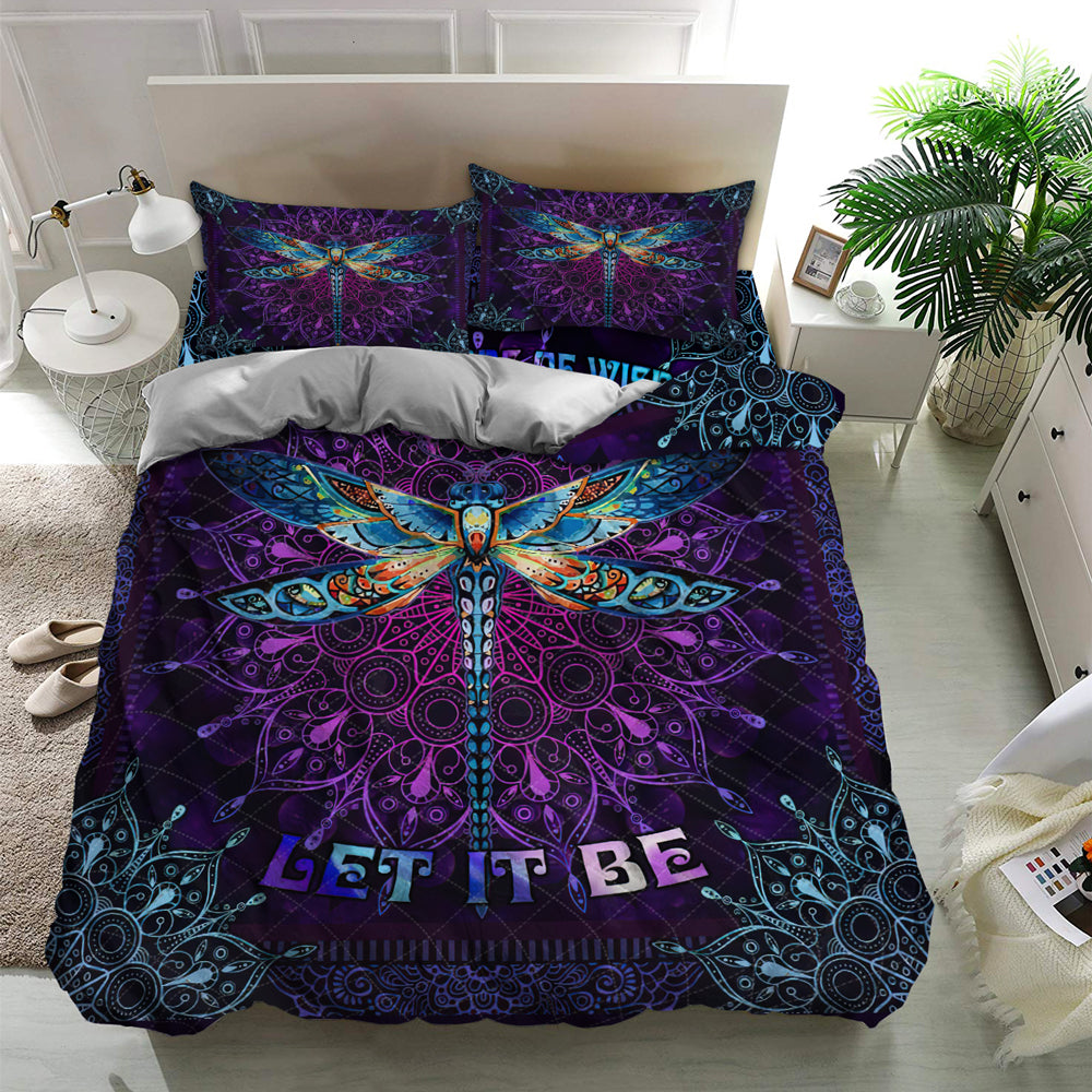 Hippie Quilt Bedding Set - Freedom Style Quilted Bedding