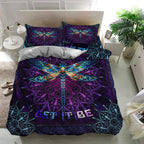 Hippie Quilt Bedding Set - Freedom Style Quilted Bedding