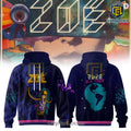 Zoe 2026 US Tour Space Graphic Apparel Pullover Hoodie