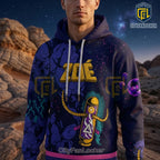 Zoe 2026 US Tour Space Graphic Apparel Pullover Hoodie