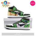Zoro Roronoa One Piece Air Jordan 1 High Top Shoes
