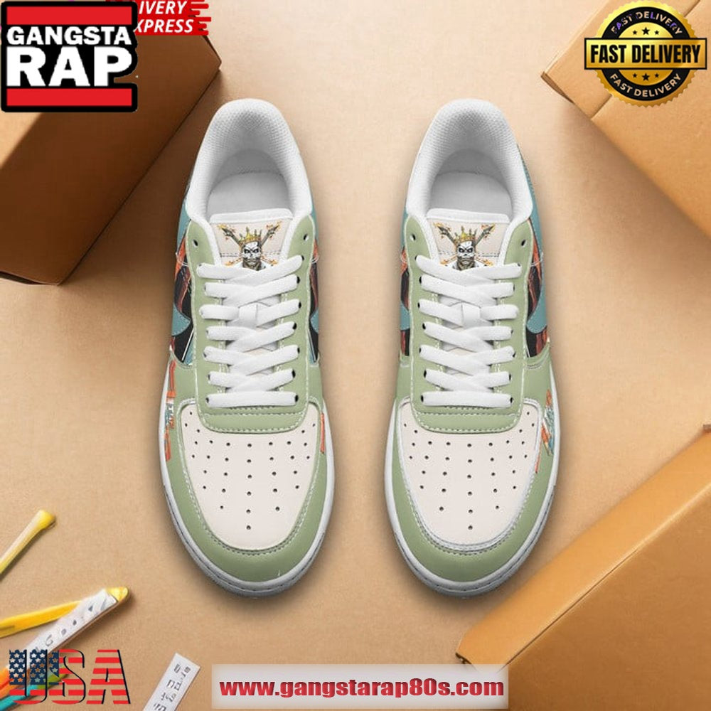 ZZ Top Band Limited Edition Air Force 1 Running Sneakers Shoes