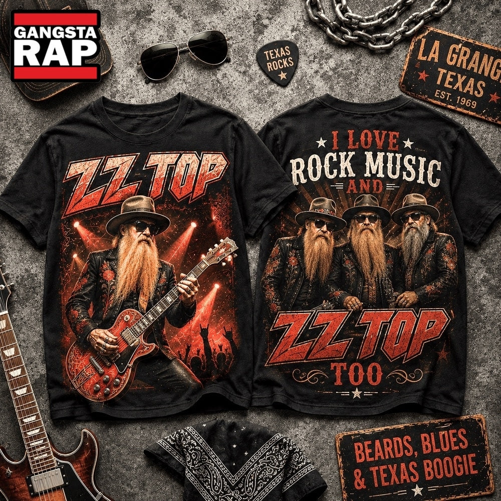 ZZ Top La Grange Classic Rock T Shirt , Music Trending 3D Shirt